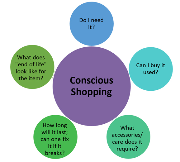 Conscious shopping decision tree