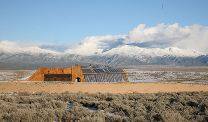 Earthship outside of Taos, NM