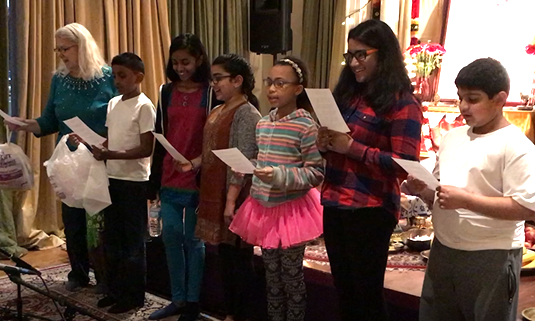 Amrita Bala Kendra group singing